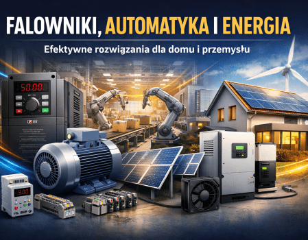 Jak falowniki i automatyka napędowa zwiększają wydajność oraz oszczędność energii w instalacjach przemysłowych i domowych